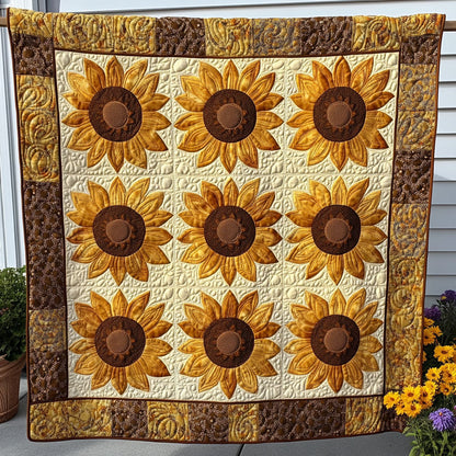 Harvest Smile Quilted Blanket NCU0NT6865