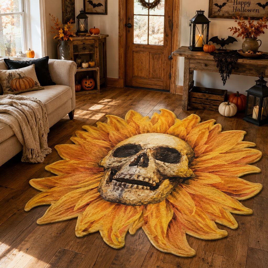 Harvest of the Hollow Sun Custom Shape Area Rug NCU0PT11943