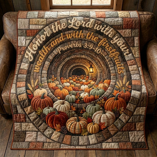 Harvests of Honor Quilted Blanket NCU0PT11782
