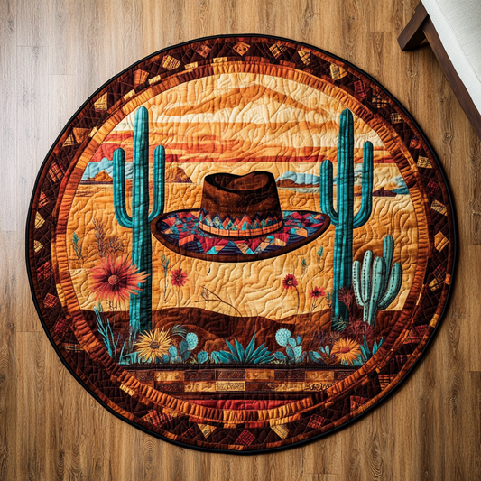 Hat Heritage Quilted Round Mat NCU0VH5025
