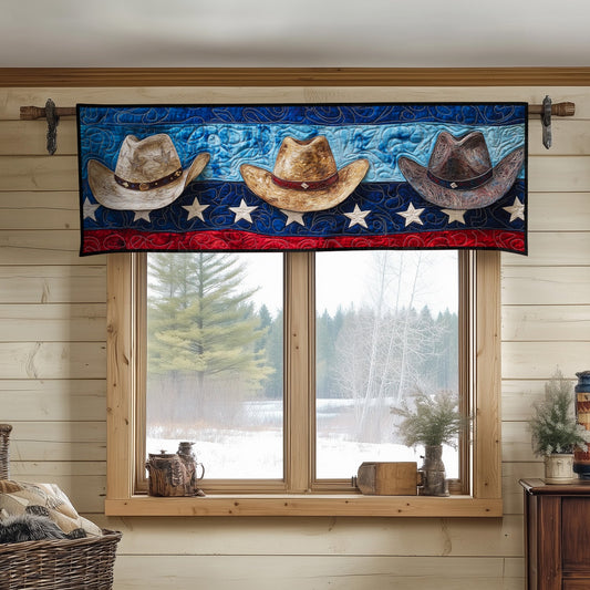 Hat of Freedom Quilted Valance NCU0NT7371