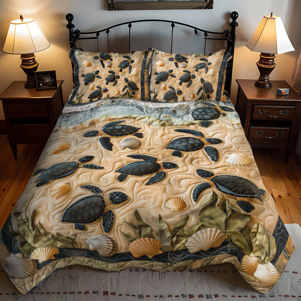 Enchanted Eve 3-Piece Quilted Bedding Set NCU0DV1304