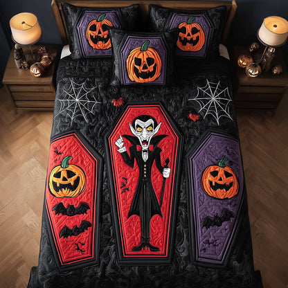 Haunted Bedtime Quilted Bedding Set NCU0TH3223