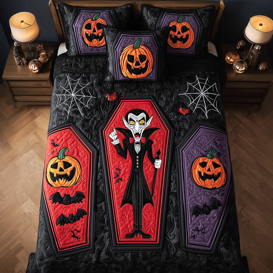 Haunted Bedtime Quilted Bedding Set NCU0TH3223
