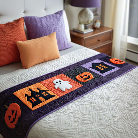 Haunted Dreams Quilted Bed Runner NCU0NT9434