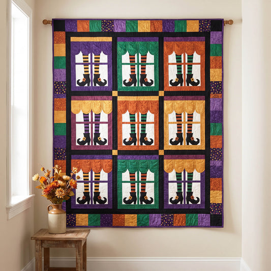 Haunted Harvest Quilted Blanket NCU0TD3023