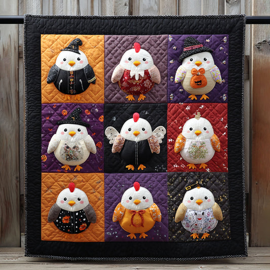 Haunted Henhouse Quilted Blanket NCU0TV079