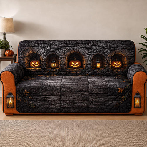 Haunted Hollow Quilted Sofa Cover NCU0DV9821