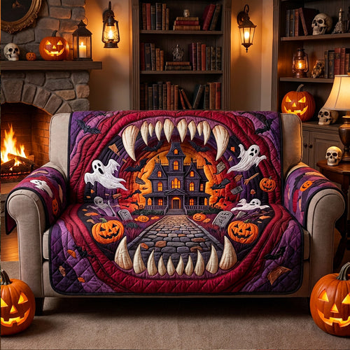 Haunted Hollow Quilted Sofa Cover NCU0PT11813