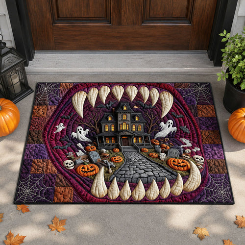 Haunted Homecoming Doormat NCU0PT11882