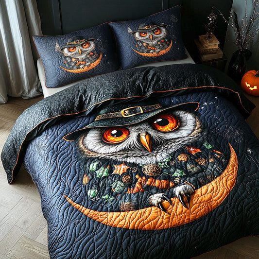 Haunted Moon 3-Piece Quilted Bedding Set NCU0TD518