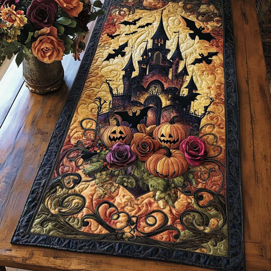Haunted Path Quilted Table Runner NCU0NT9482
