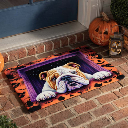 Haunted Pit Bulldog Doormat NCU0XD828