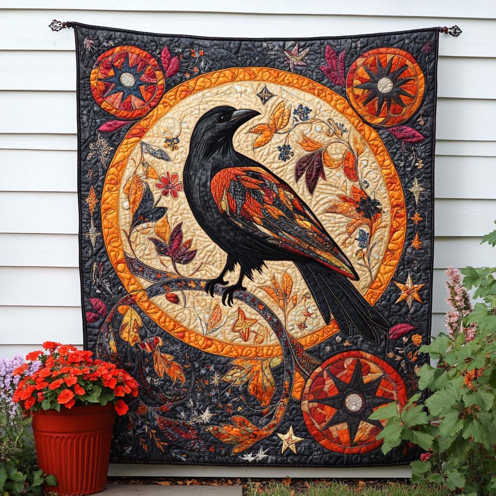 Haunted Skies Quilted Blanket NCU0NT8038