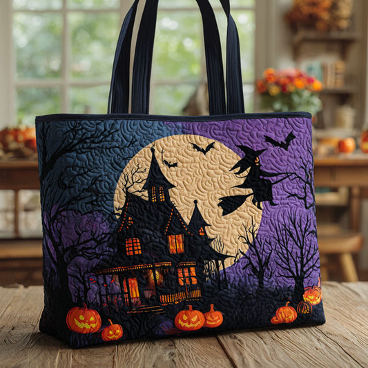 Haunted Sky Quilted Tote Bag NCU0PT8816