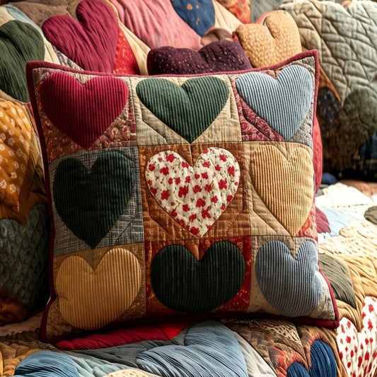Heart Dream Quilted Pillow Case NCU0NT11523