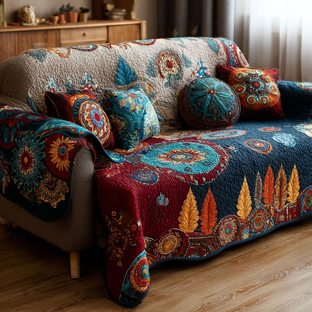 Heart of Nature Quilted Sofa Cover NCU0PT10059