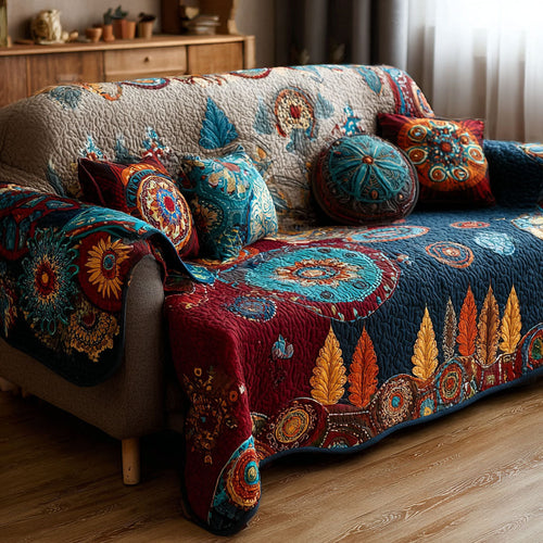 Heart of Nature Quilted Sofa Cover NCU0PT10059