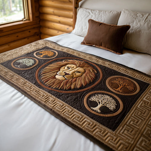 Heart of the Forest Quilted Bed Runner NCU0PT8744