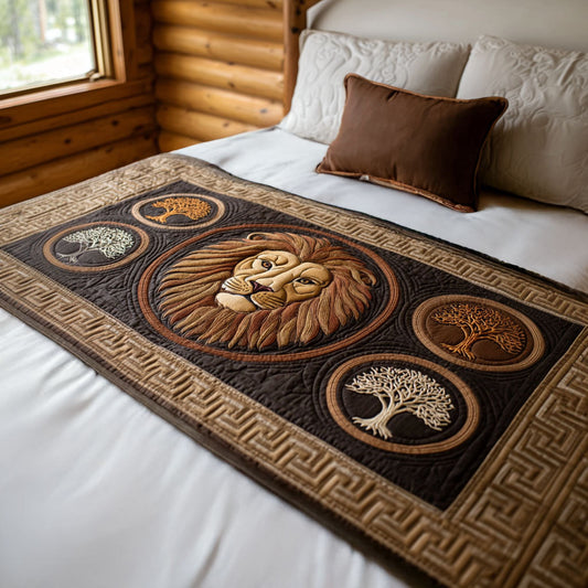 Heart of the Forest Quilted Bed Runner NCU0PT8744