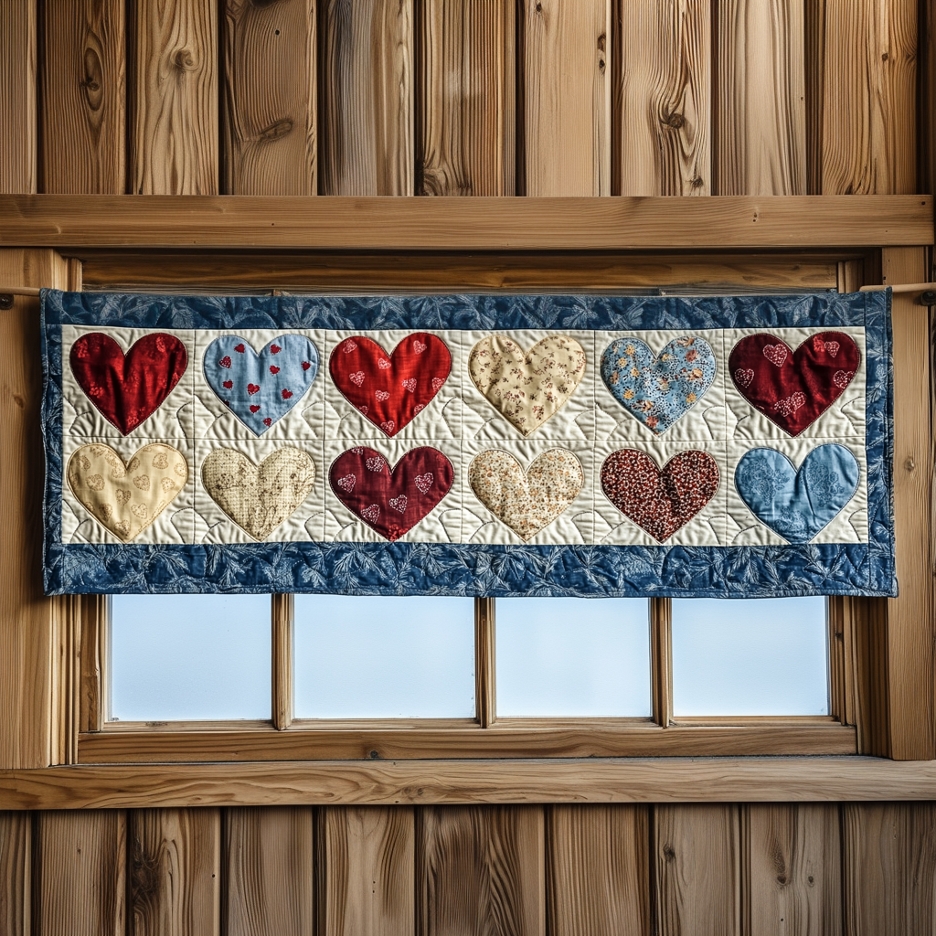 Heartfelt Harmony Quilted Valance NCU0DK4046