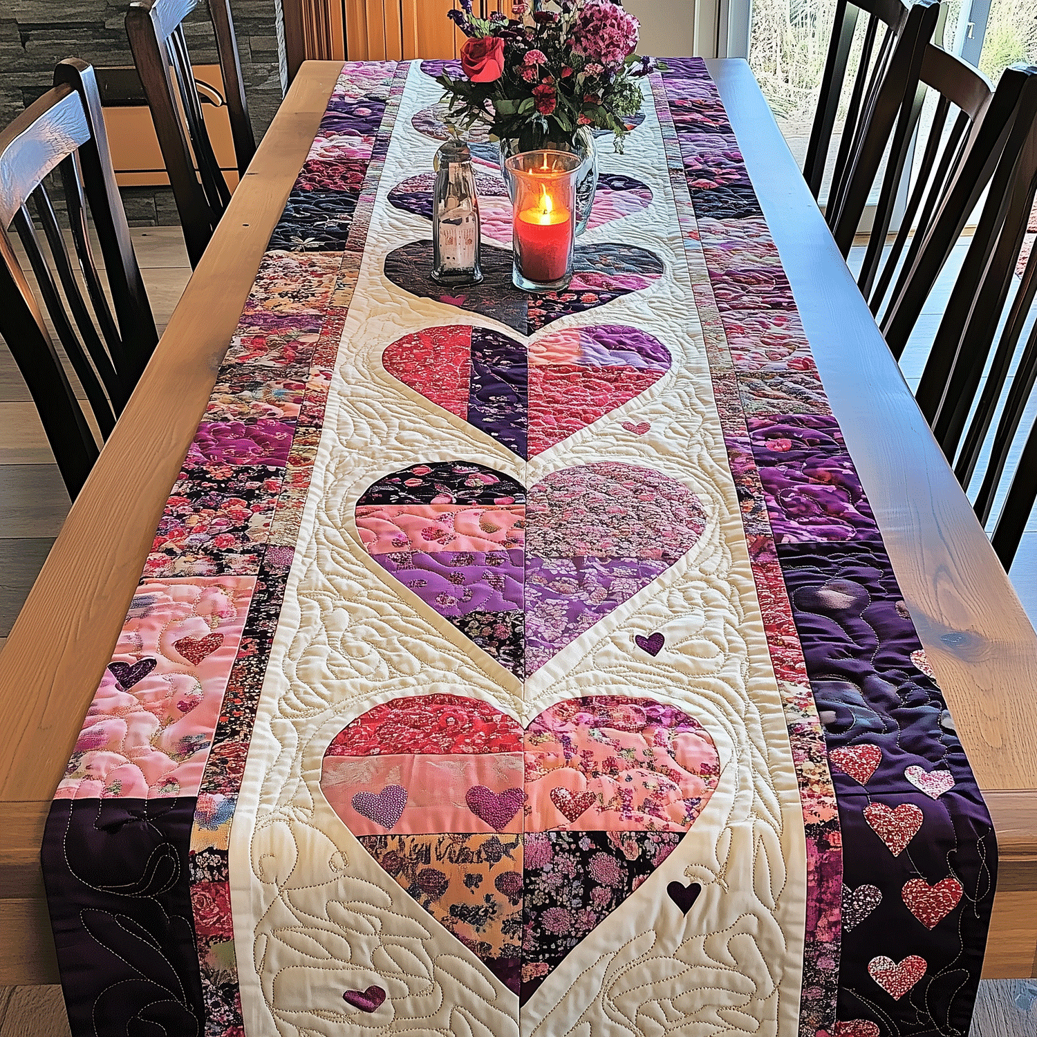 Heartfelt Haven Quilted Table Runner NCU0TH2534 – Vantique