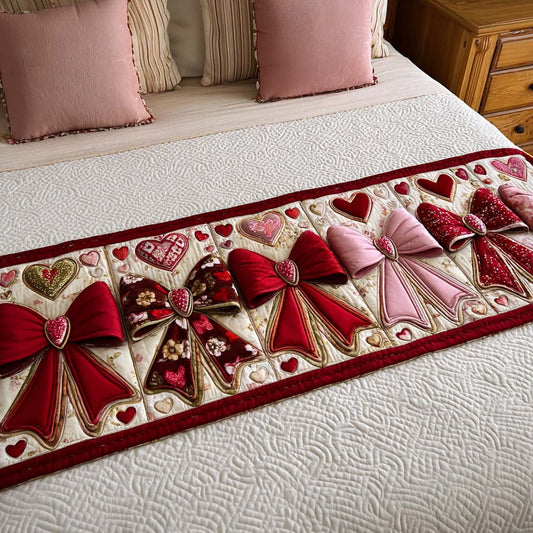 Heartfelt Magic Quilted Bed Runner NCU0NT11656