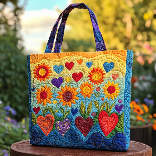 Heartfield Love Quilted Tote Bag NCU0VL2717