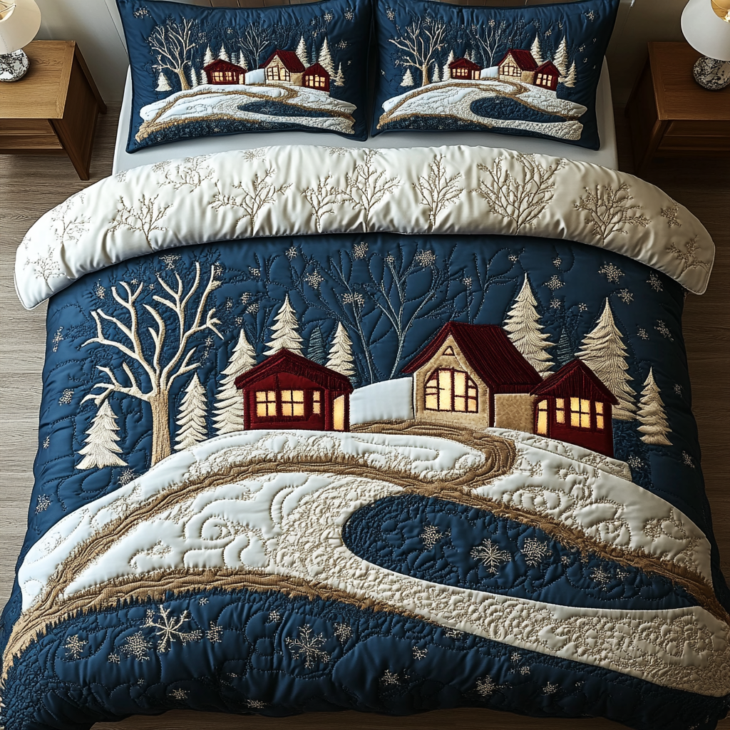 Hearth and Hills 3-Piece Quilted Bedding Set NCU0DK2649