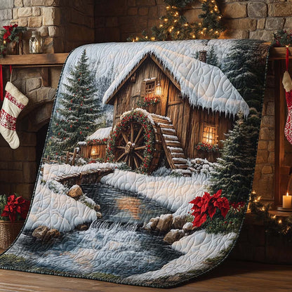Hearth by the Stream Quilted Blanket NCU0XD522