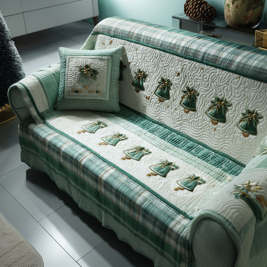 Hearthlight Holiday Quilted Sofa Cover NCU0PT9772