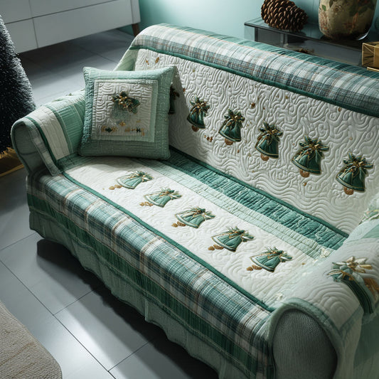 Hearthlight Holiday Quilted Sofa Cover NCU0PT9772