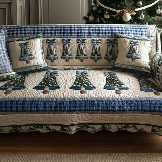 Hearthstone Holiday Quilted Sofa Cover NCU0PT9773