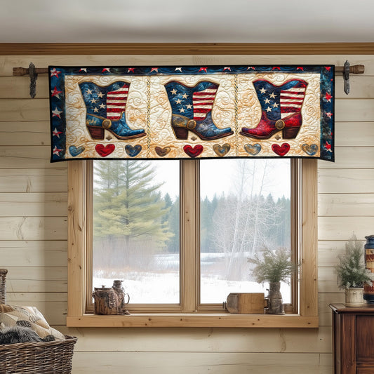 Heartland Cowboy Quilted Valance NCU0NT7367
