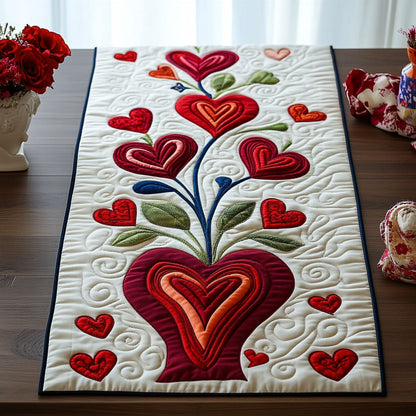 Heartroot Tree Quilted Table Runner NCU0PT3163