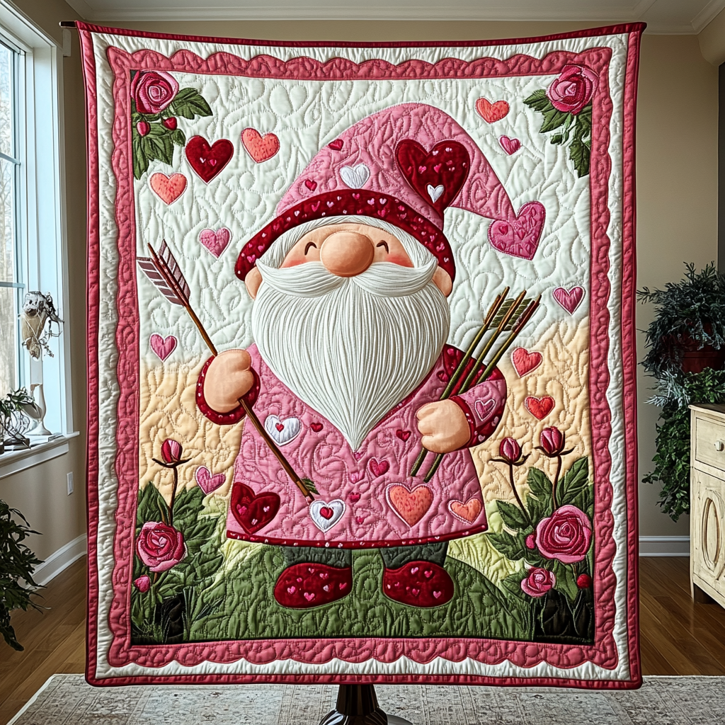 Heartstrings Quilted Blanket NCU0VH1353