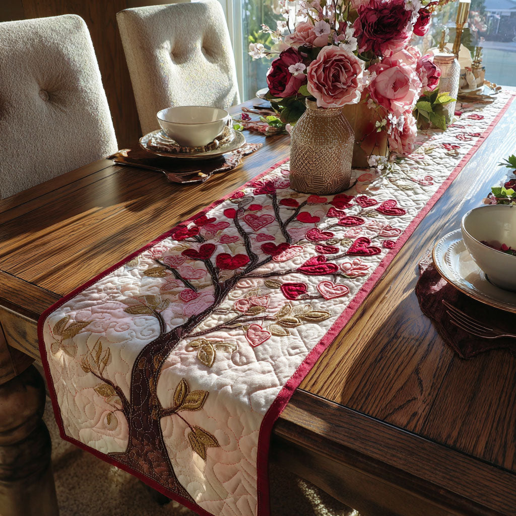 Heartwood Harmony Quilted Table Runner NCU0PT11246