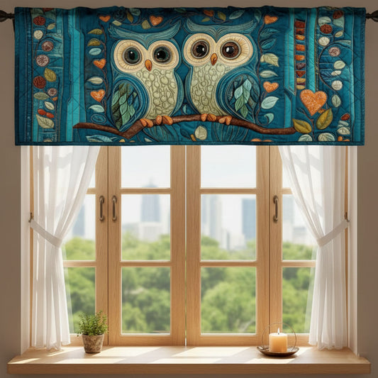 Heartwood Owls Quilted Valance NCU0PT10940
