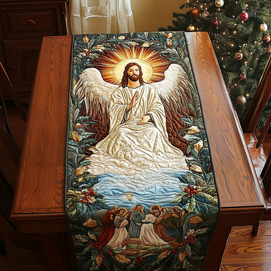Heaven Glory Quilted Table Runner NCU0PT1680