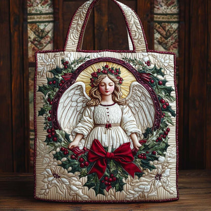 Heavenly Angel Blessing Quilted Tote Bag NCU0XD654
