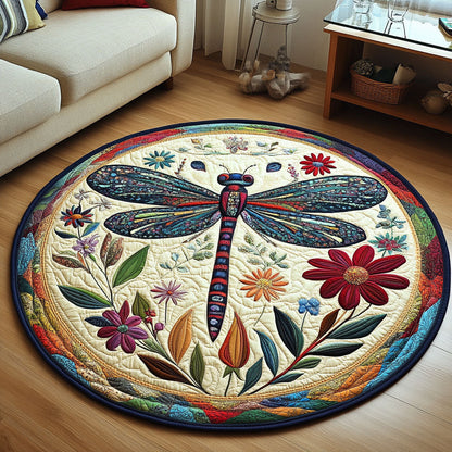 Heavenly Flight Quilted Round Mat NCU0PT6517