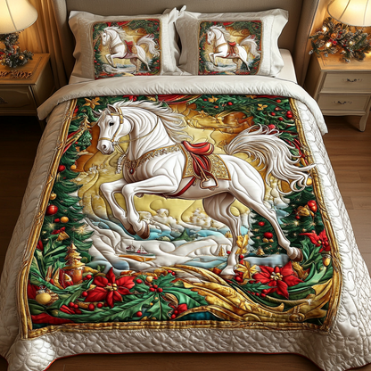 Heavenly Ride 3-Piece Quilted Bedding Set NCU0VH891