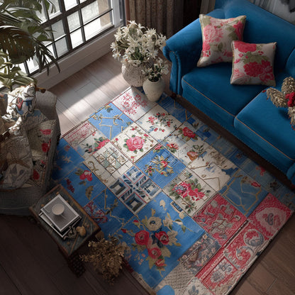 Heirloom Bloom Trail Area Rug NCU0PT11261