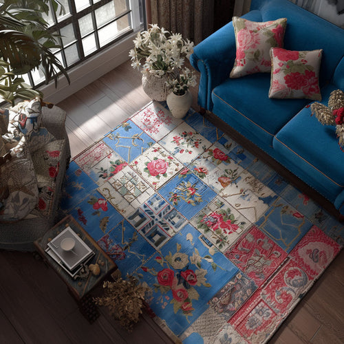 Heirloom Bloom Trail Area Rug NCU0PT11261