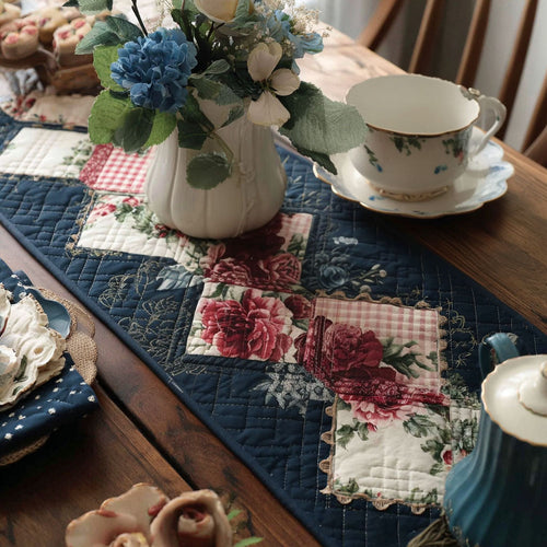 Heirloom Garden Quilted Table Runner NCU0PT11241