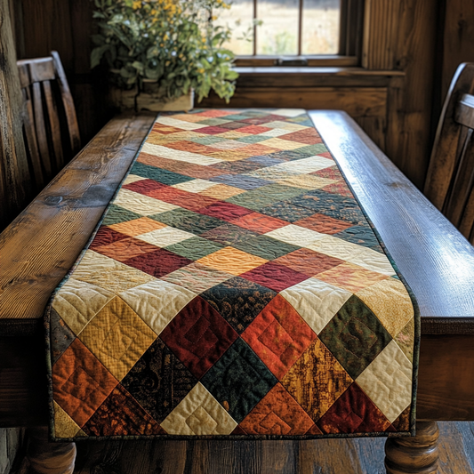 Heritage Bloom Quilted Table Runner NCU0DK4426