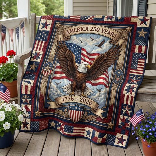 Heritage Eagle Quilted Blanket NCU0TV1890