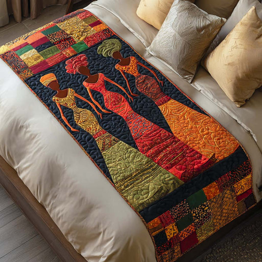 Heritage Harmony Quilted Bed Runner NCU0XD1397