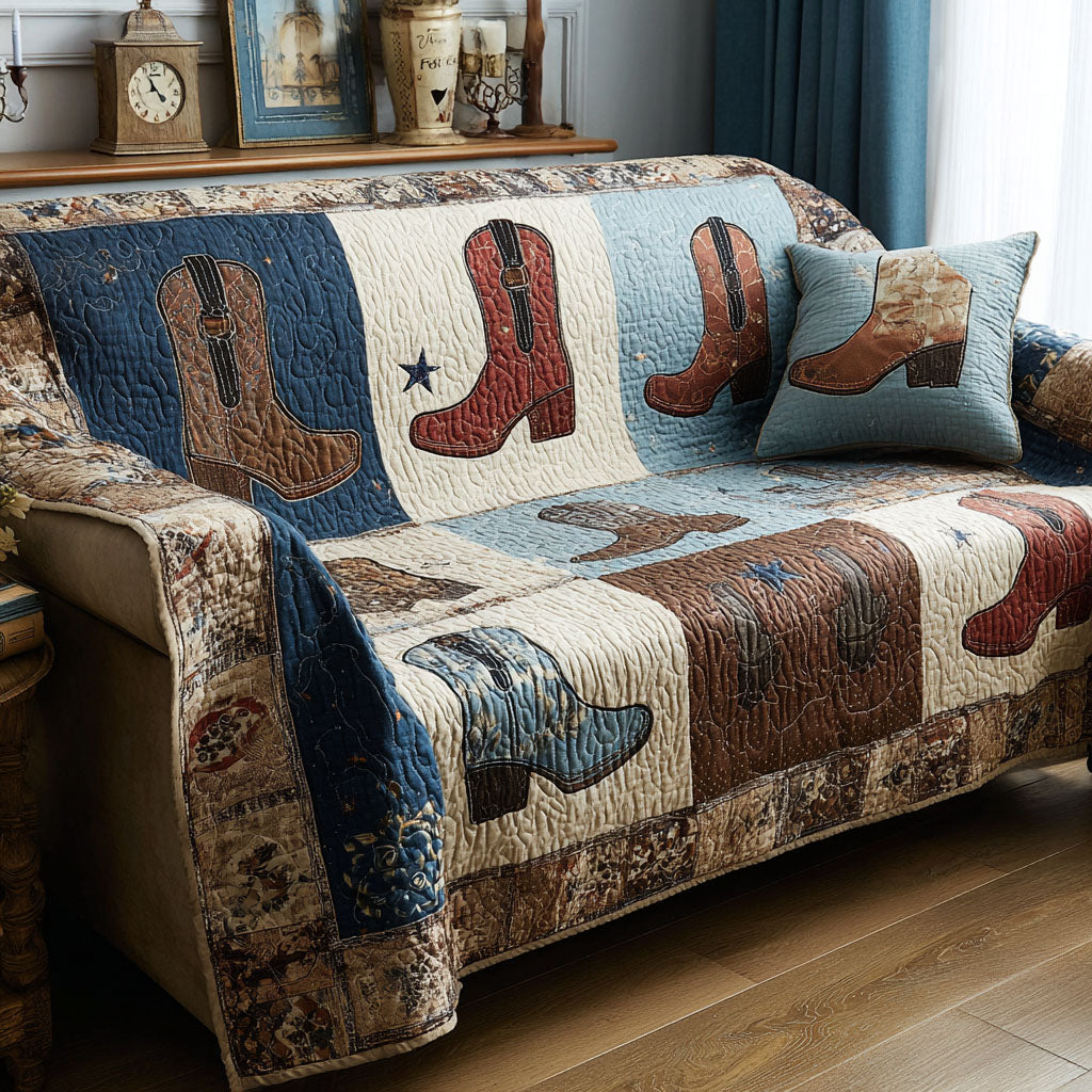 Heritage Home Quilted Sofa Cover NCU0DK11883