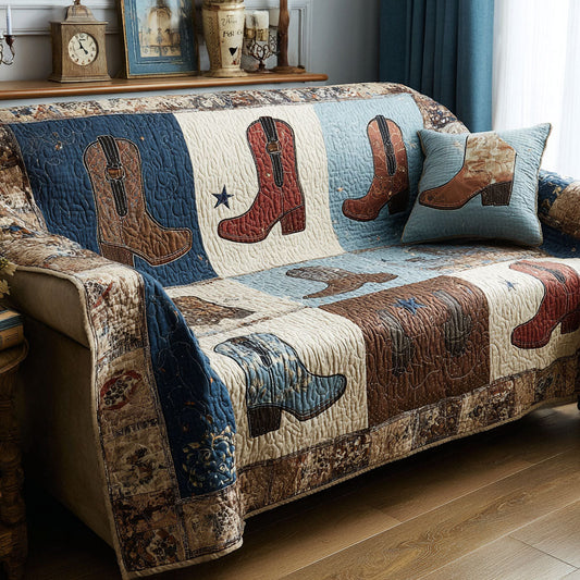Heritage Home Quilted Sofa Cover NCU0DK11883